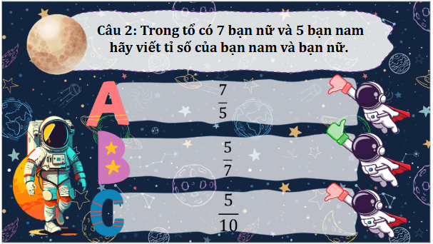 Giáo án điện tử Toán lớp 5 Bài 38: Tìm hai số khi biết tổng và tỉ số của hai số đó | PPT Toán lớp 5 Kết nối tri thức