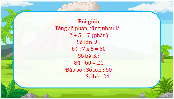 Giáo án điện tử Toán lớp 5 Bài 39: Tìm hai số khi biết hiệu và tỉ số của hai số đó | PPT Toán lớp 5 Kết nối tri thức