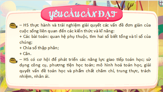 Giáo án điện tử Toán lớp 5 Bài 42: Thực hành và trải nghiệm | PPT Toán lớp 5 Chân trời sáng tạo