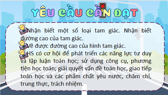 Giáo án điện tử Toán lớp 5 Bài 43: Hình tam giác | PPT Toán lớp 5 Chân trời sáng tạo