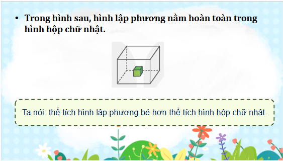 Giáo án điện tử Toán lớp 5 Bài 45: Thể tích của một hình | PPT Toán lớp 5 Kết nối tri thức