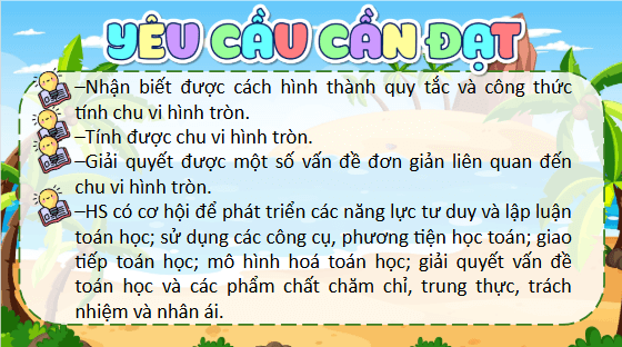 Giáo án điện tử Toán lớp 5 Bài 48: Chu vi hình tròn | PPT Toán lớp 5 Chân trời sáng tạo