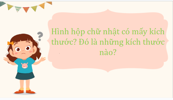 Giáo án điện tử Toán lớp 5 Bài 50: Diện tích xung quanh và diện tích toàn phần của hình hộp chữ nhật | PPT Toán lớp 5 Kết nối tri thức