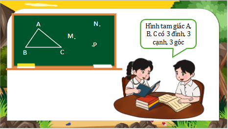 Giáo án điện tử Toán lớp 5 Bài 50: Hình tam giác | PPT Toán lớp 5 Cánh diều