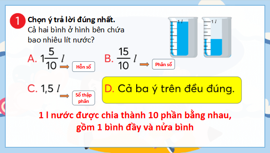 Giáo án điện tử Toán lớp 5 Bài 52: Ôn tập số thập phân | PPT Toán lớp 5 Chân trời sáng tạo