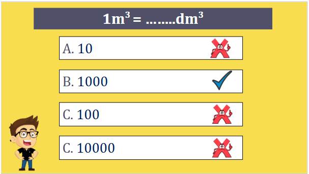 Giáo án điện tử Toán lớp 5 Bài 52: Thể tích của hình hộp chữ nhật | PPT Toán lớp 5 Kết nối tri thức