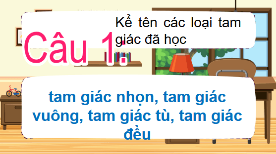 Giáo án điện tử Toán lớp 5 Bài 54: Ôn tập hình học và đo lường | PPT Toán lớp 5 Chân trời sáng tạo