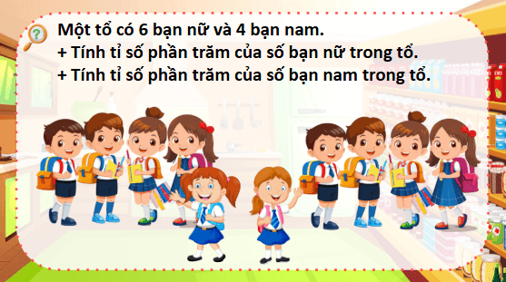 Giáo án điện tử Toán lớp 5 Bài 61: Viết các số liệu dưới dạng tỉ số phần trăm | PPT Toán lớp 5 Chân trời sáng tạo