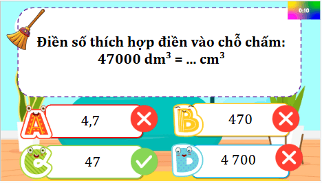 Giáo án điện tử Toán lớp 5 Bài 64: Mét khối | PPT Toán lớp 5 Cánh diều