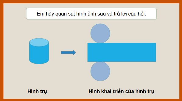 Giáo án điện tử Toán lớp 5 Bài 67: Hình trụ | PPT Toán lớp 5 Chân trời sáng tạo