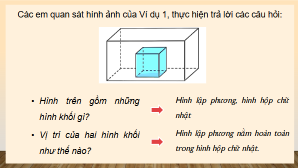 Giáo án điện tử Toán lớp 5 Bài 69: Thể tích của một hình | PPT Toán lớp 5 Chân trời sáng tạo