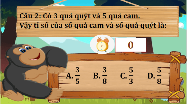 Giáo án điện tử Toán lớp 5 Bài 7: Tìm hai số khi biết tổng và tỉ số của hai số đó | PPT Toán lớp 5 Cánh diều