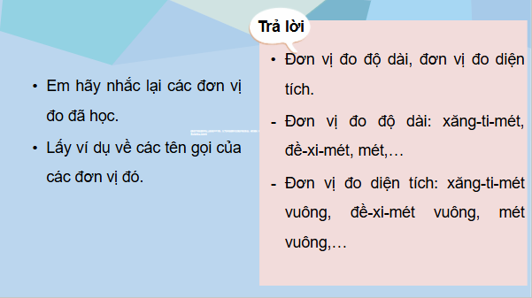 Giáo án điện tử Toán lớp 5 Bài 70: Xăng-ti-mét khối | PPT Toán lớp 5 Chân trời sáng tạo