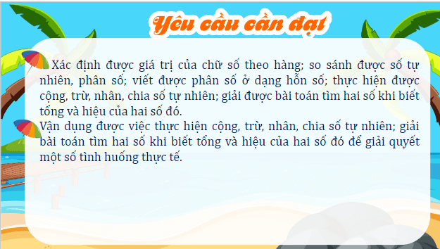 Giáo án điện tử Toán lớp 5 Bài 9: Luyện tập chung | PPT Toán lớp 5 Kết nối tri thức