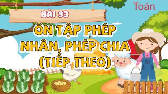 Giáo án điện tử Toán lớp 5 Bài 93: Ôn tập phép nhân, phép chia (tiếp theo) | PPT Toán lớp 5 Chân trời sáng tạo