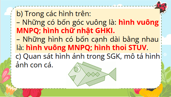 Giáo án điện tử Toán lớp 5 Bài 94: Ôn tập hình phẳng và hình khối | PPT Toán lớp 5 Chân trời sáng tạo