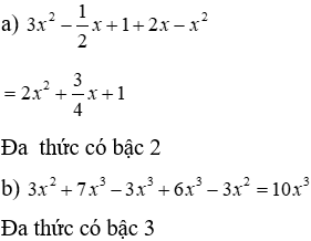 Giáo án Toán 7 Bài 5: Đa thức mới nhất