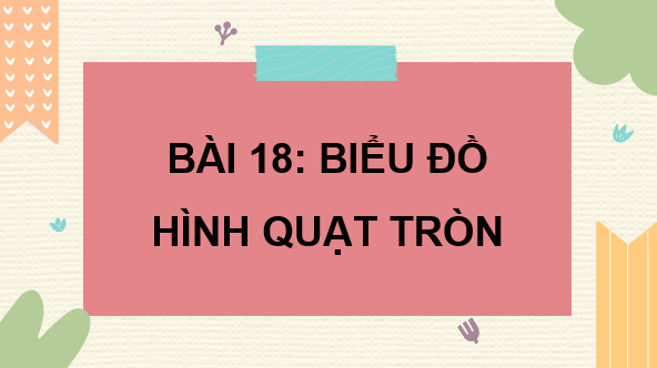 Giáo án điện tử Toán 7 Bài 18: Biểu đồ hình quạt tròn | PPT Toán 7 Kết nối tri thức