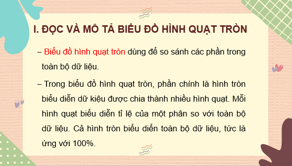 Giáo án điện tử Toán 7 Bài 18: Biểu đồ hình quạt tròn | PPT Toán 7 Kết nối tri thức