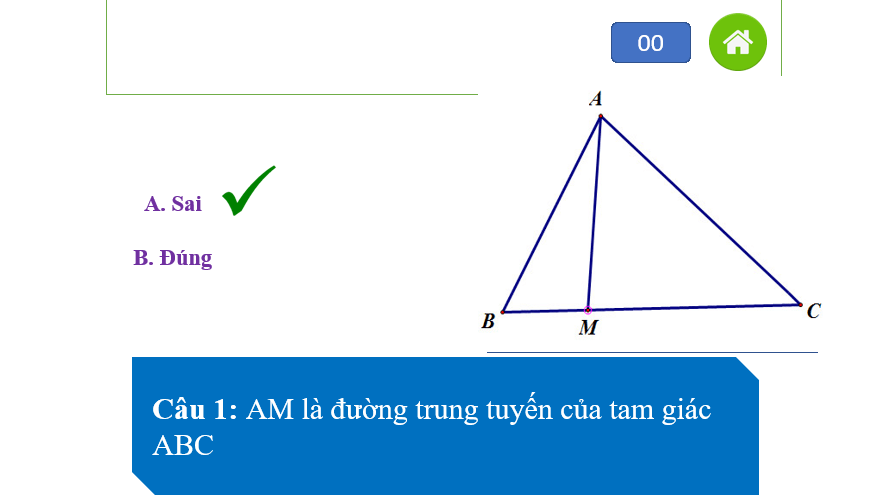 Giáo án điện tử Toán 7 Bài 8: Tính chất ba đường cao của tam giác | PPT Toán 7 Chân trời sáng tạo