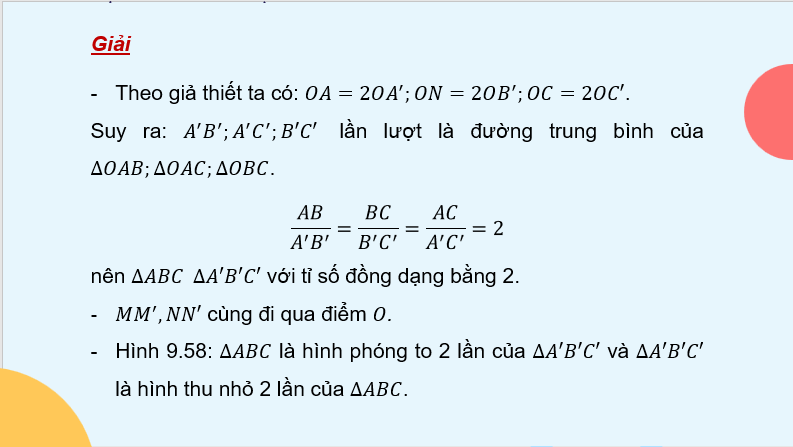 Giáo án điện tử Toán 8 Bài 37: Hình đồng dạng | PPT Toán 8 Kết nối tri thức