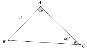 Giáo án Toán 9 Bài 4: Một số hệ thức về cạnh và góc trong tam giác vuông mới nhất