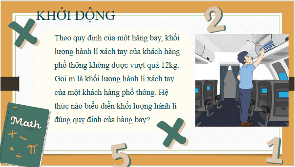 Giáo án điện tử Toán 9 Chân trời Bài 1: Bất đẳng thức | PPT Toán 9 Chân trời sáng tạo