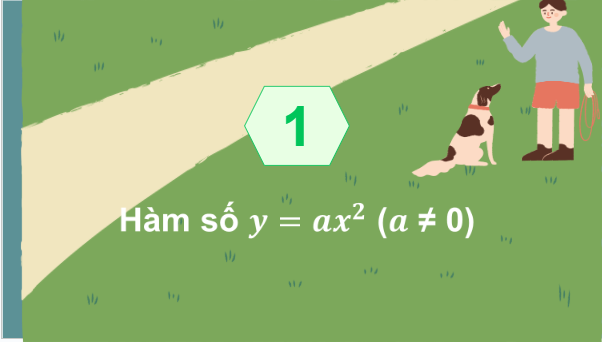 Giáo án điện tử Toán 9 Chân trời Bài 1: Hàm số và đồ thị của hàm số y = ax^2 (a khác 0) | PPT Toán 9 Chân trời sáng tạo