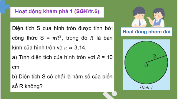 Giáo án điện tử Toán 9 Chân trời Bài 1: Hàm số và đồ thị của hàm số y = ax^2 (a khác 0) | PPT Toán 9 Chân trời sáng tạo