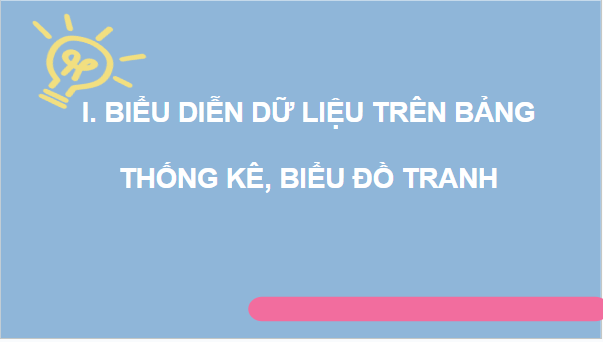 Giáo án điện tử Toán 9 Cánh diều Bài 1: Mô tả và biểu diễn dữ liệu trên các bảng, biểu đồ | PPT Toán 9