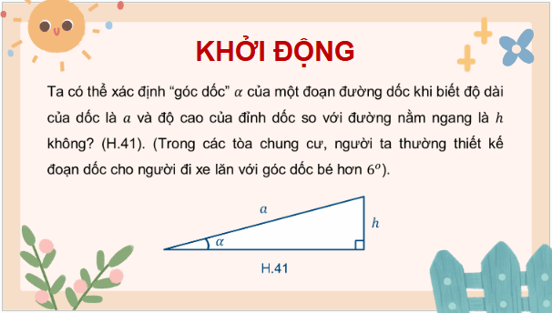 Giáo án điện tử Toán 9 Kết nối Bài 11: Tỉ số lượng giác của góc nhọn | PPT Toán 9 Kết nối tri thức