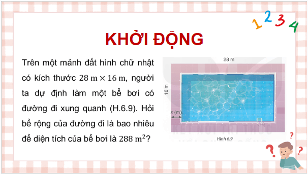 Giáo án điện tử Toán 9 Kết nối Bài 19: Phương trình bậc hai một ẩn | PPT Toán 9 Kết nối tri thức