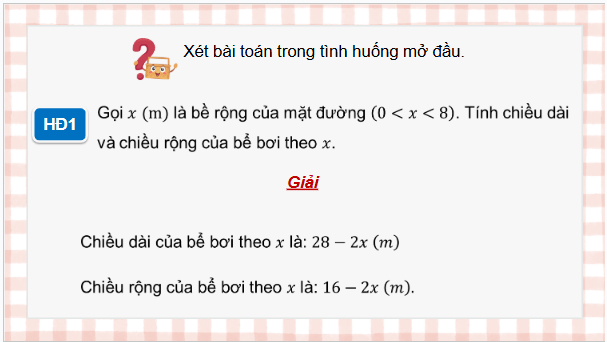 Giáo án điện tử Toán 9 Kết nối Bài 19: Phương trình bậc hai một ẩn | PPT Toán 9 Kết nối tri thức