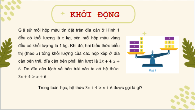 Giáo án điện tử Toán 9 Cánh diều Bài 2: Bất phương trình bậc nhất một ẩn | PPT Toán 9