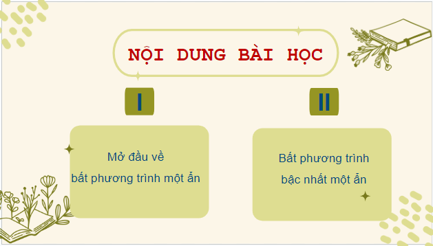 Giáo án điện tử Toán 9 Cánh diều Bài 2: Bất phương trình bậc nhất một ẩn | PPT Toán 9