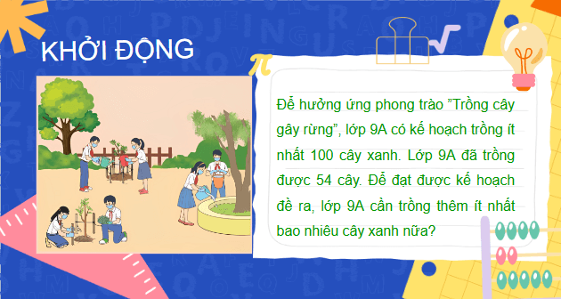 Giáo án điện tử Toán 9 Chân trời Bài 2: Bất phương trình bậc nhất một ẩn | PPT Toán 9 Chân trời sáng tạo