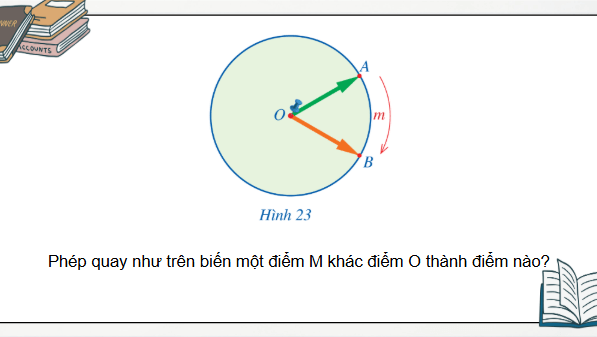 Giáo án điện tử Toán 9 Cánh diều Bài 2: Phép quay | PPT Toán 9