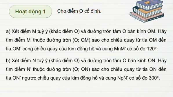 Giáo án điện tử Toán 9 Cánh diều Bài 2: Phép quay | PPT Toán 9