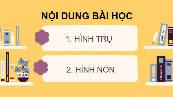 Giáo án điện tử Toán 9 Kết nối Bài 31: Hình trụ và hình nón | PPT Toán 9 Kết nối tri thức