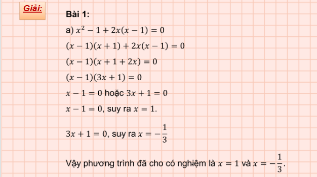 Giáo án điện tử Toán 9 Chân trời Bài tập cuối chương 1 | PPT Toán 9 Chân trời sáng tạo