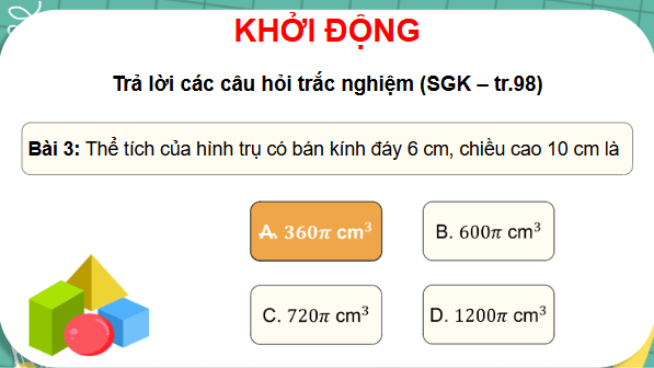 Giáo án điện tử Toán 9 Chân trời Bài tập cuối chương 10 | PPT Toán 9 Chân trời sáng tạo