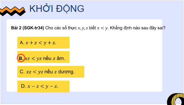 Giáo án điện tử Toán 9 Chân trời Bài tập cuối chương 2 | PPT Toán 9 Chân trời sáng tạo