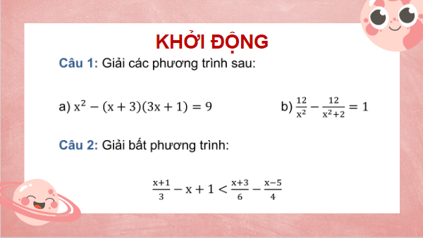 Giáo án điện tử Toán 9 Kết nối Bài tập cuối chương 2 | PPT Toán 9 Kết nối tri thức