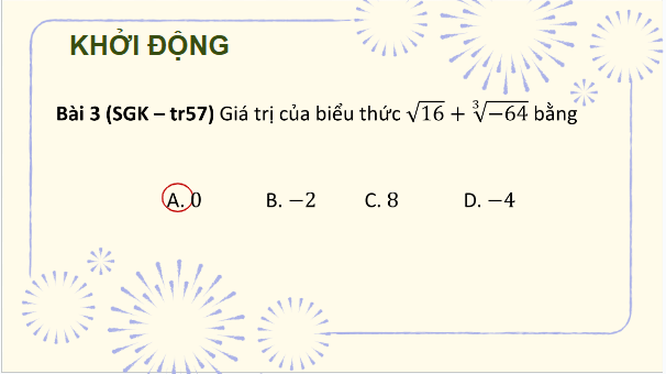 Giáo án điện tử Toán 9 Chân trời Bài tập cuối chương 3 | PPT Toán 9 Chân trời sáng tạo