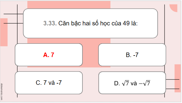 Giáo án điện tử Toán 9 Kết nối Bài tập cuối chương 3 | PPT Toán 9 Kết nối tri thức