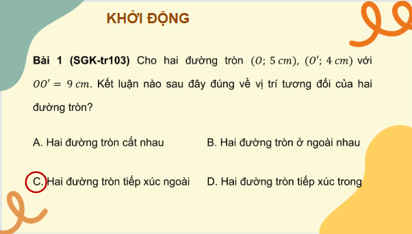 Giáo án điện tử Toán 9 Chân trời Bài tập cuối chương 5 | PPT Toán 9 Chân trời sáng tạo