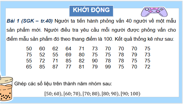 Giáo án điện tử Toán 9 Cánh diều Bài tập cuối chương 6 | PPT Toán 9