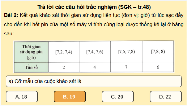 Giáo án điện tử Toán 9 Chân trời Bài tập cuối chương 7 | PPT Toán 9 Chân trời sáng tạo