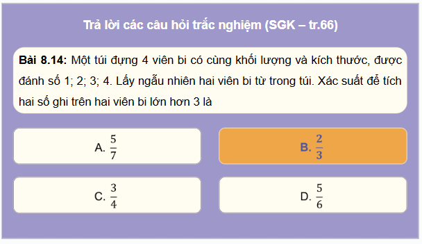 Giáo án điện tử Toán 9 Kết nối Bài tập cuối chương 8 | PPT Toán 9 Kết nối tri thức