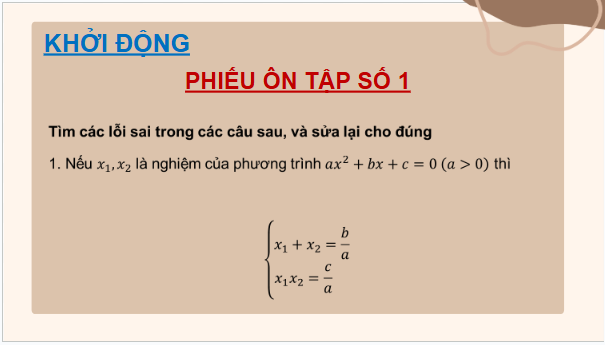 Giáo án điện tử Toán 9 Kết nối Luyện tập chung (trang 29) | PPT Toán 9 Kết nối tri thức